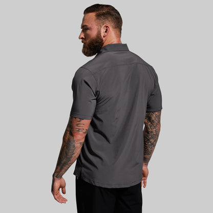 Voyager Button Up (Gunmetal Grey)