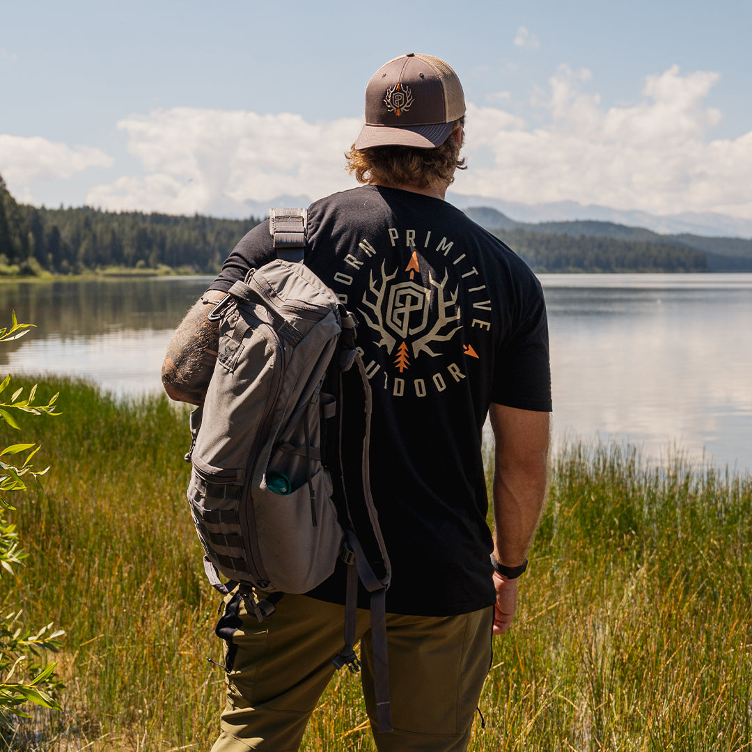 Outdoor Emblem T-Shirt (Black)