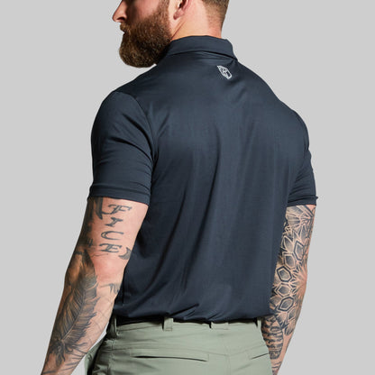 Athleisure Polo (Black)