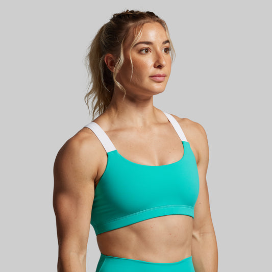 Moxie Sports Bra (Pool)
