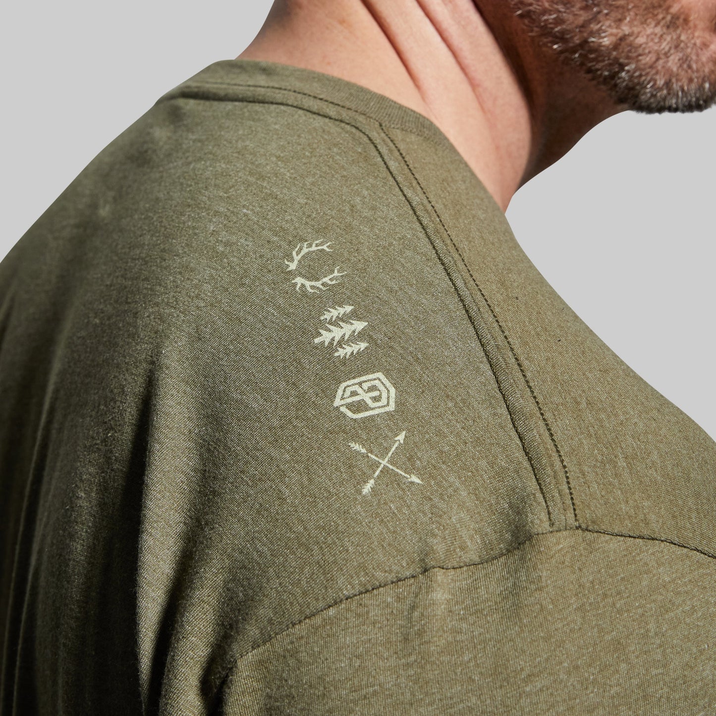 Outdoor Brand T-Shirt (Tactical Green)